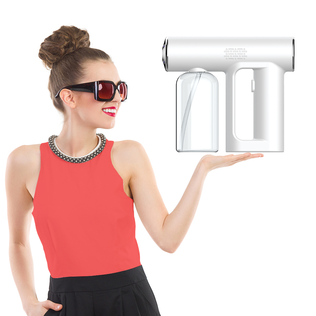 Chinese OEM wireless nano disinfection spray nano mist disinfection gun for sterilization on many occasion