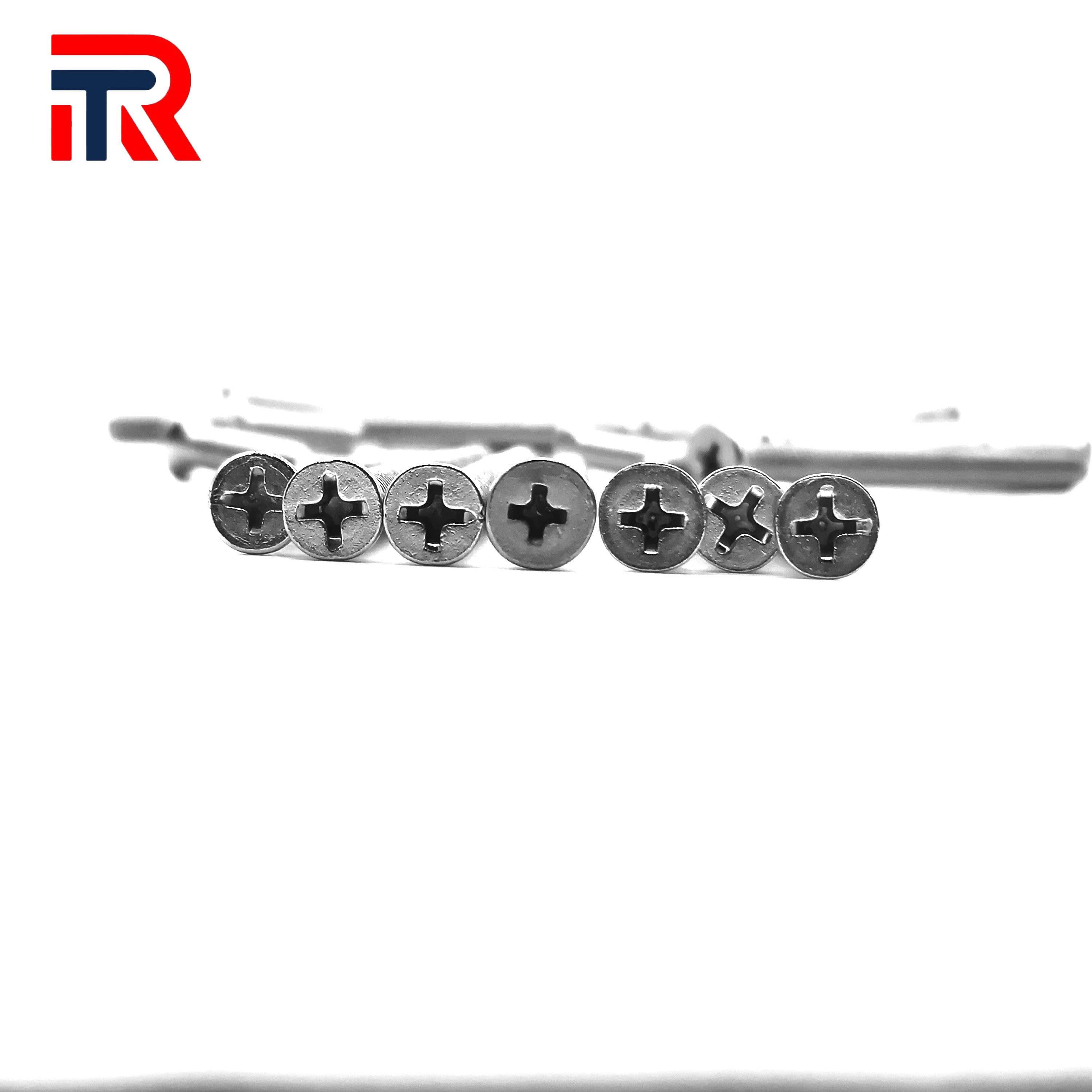 Cross countersunk head screws  universal use - Steel class 4.8 - Product class A DIN EN ISO 7046