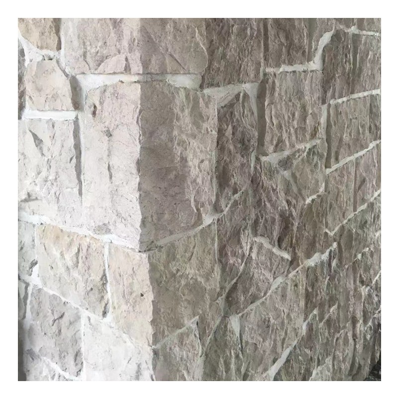 Natural White Limestone Exterior Wall Cladding - Precision-Crafted Loose Stacked Veneer Stone