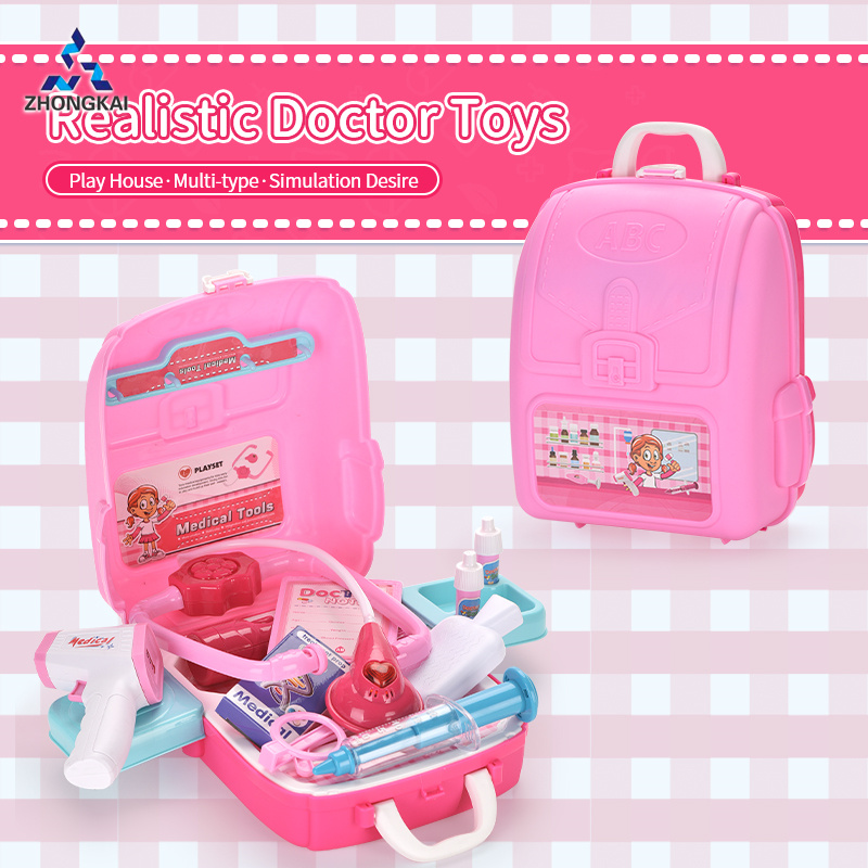 Hot selling Rich Variety Of Interactive Simulation Kids Pretend Game Simulation Medical Tool Toy Set