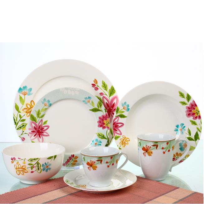 Гуанси SanHuan GXKC посуда керамическая фарфоровая ужинная тарелка комплекты Dinnerware