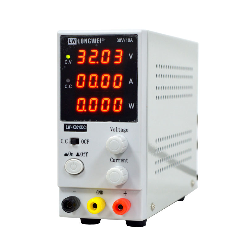 LW-K3010DC 30v 10a новый дизайн мини-источник питания постоянного тока с дисплеем питания или регулируемым переключателем питания постоянного тока