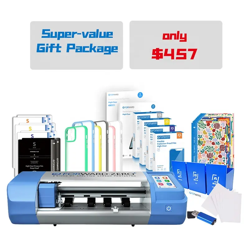 FORWARD Big Promotion Plotter Cutter Machine Screen Protector Cutting Machine Super Value Gift Package Phone Cases Screen Films