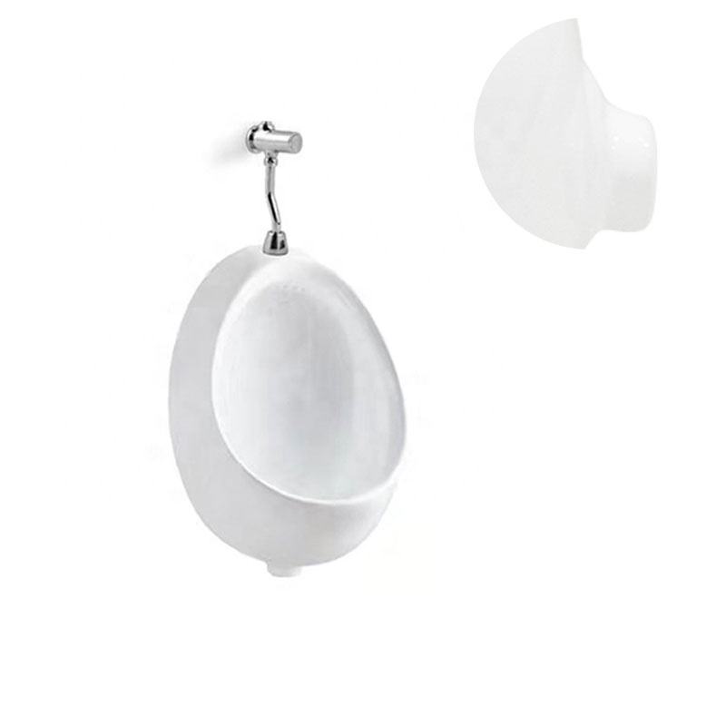 Durable Pissing Toilet Public Locations White Ceramic Gravity Flushing Wall Mount Men's Urinal For Sale