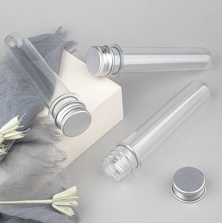 Пищевой 40ml термос для хранения еды безопасный пользу бутылка упаковка пластиковая прозрачная конфеты тубы для упаковки