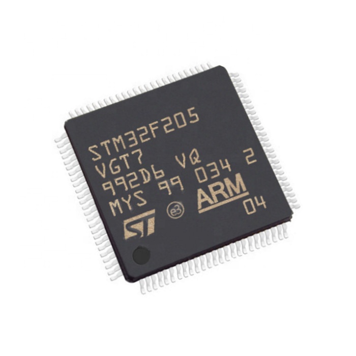 Xiaoban STM32F205VGT7 100-LQFP 72 мГц 128KB FLASH 32-разрядная вспышка MCU оригинальный чип IC интегрированный circurt STM32F205VGT7 IC