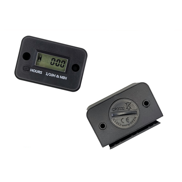 Digital Tachometer Hour Meter Timer Counter Lcd For Motorcycle Atv Snowmobile Marine Boat Bike Waterproof