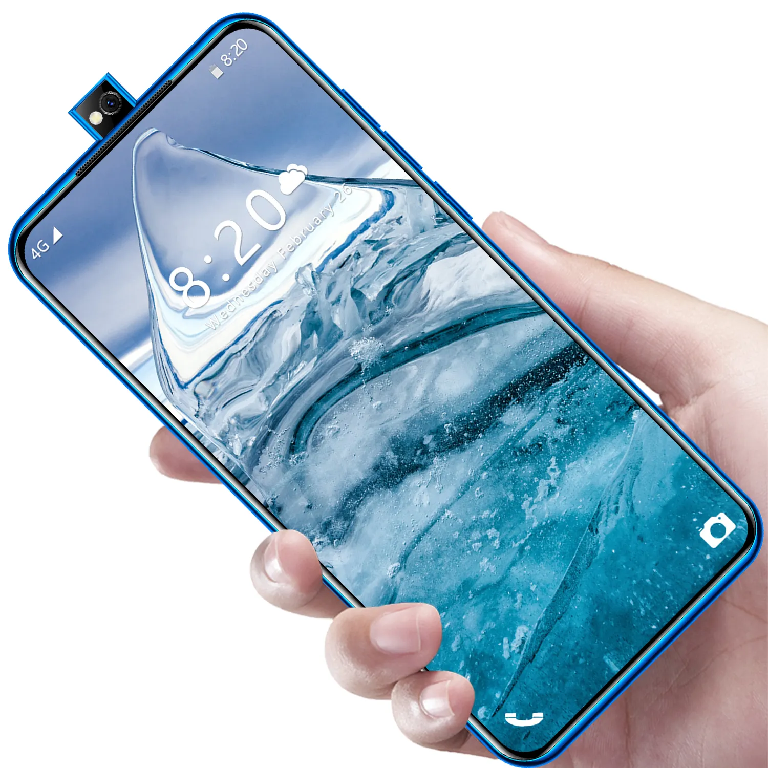 Бесплатный образец 4G андроид 10 HD всплывающее окно селфи камера 6,7 Inch 8 ГБ + 256 Гб Смартфон Face iD разблокировки мобильного телефона NEX 4S телефон