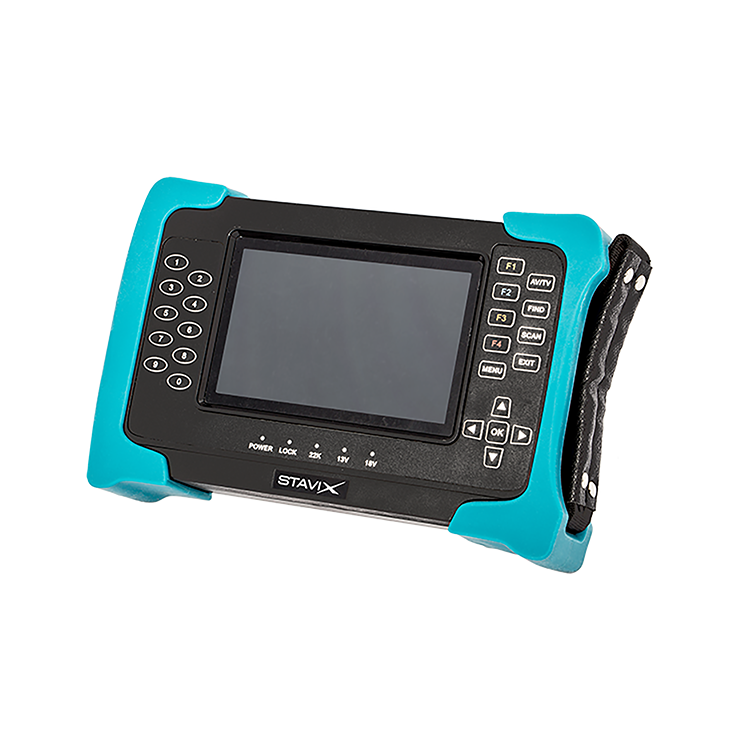 H.265 DVB S2/T2/C комбо измеритель сигнала CB500B 5-дюймовый цифровой с спектральным анализатором и созвездием Ce