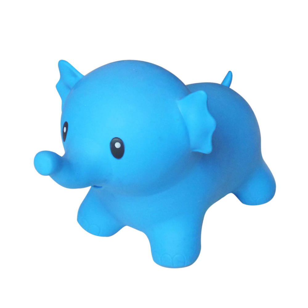 Top quality Jump Animal Bouncy Hopper Inflatable Jumping cow Ride On elephant Rubber Bouncing toy For Kids