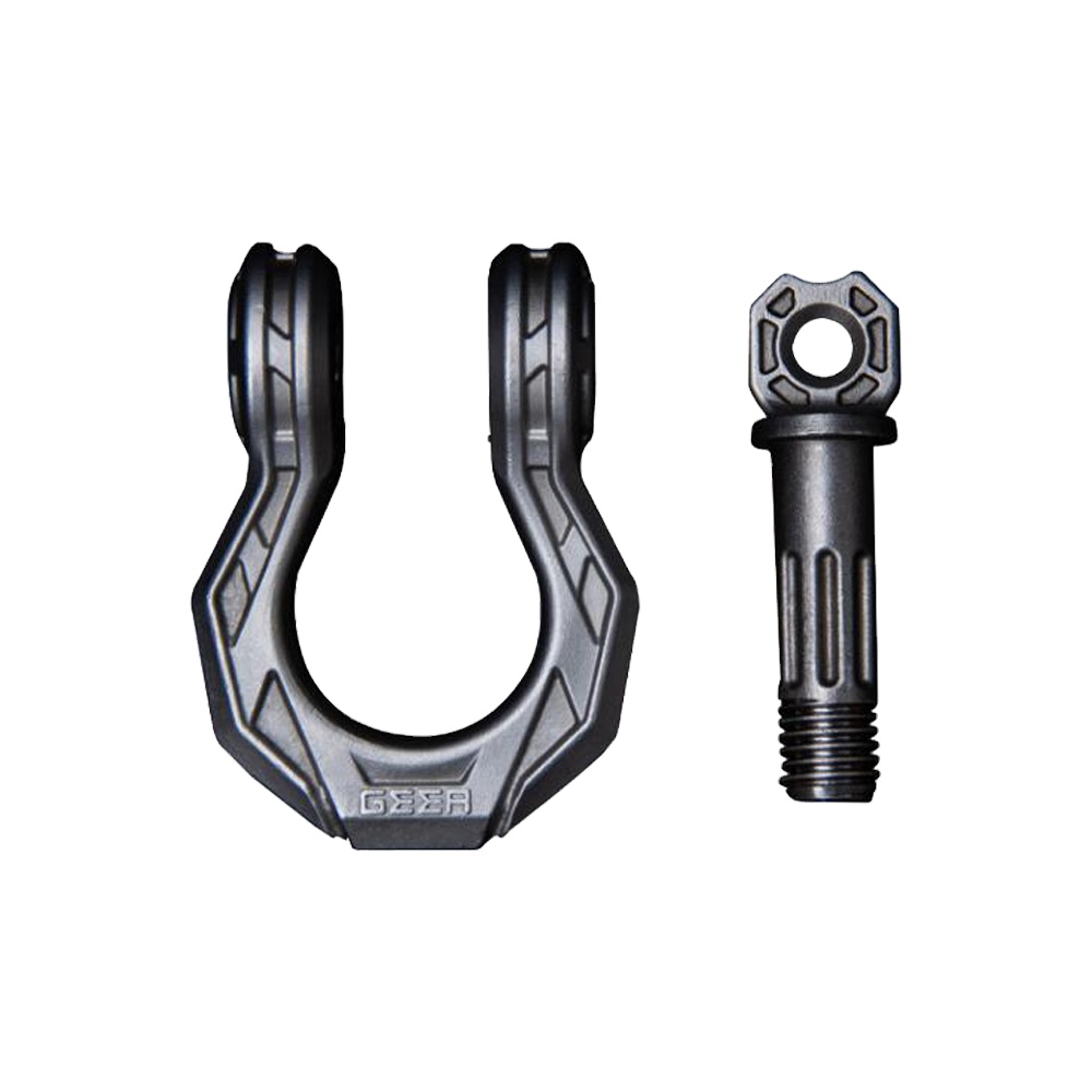 JL1230 u-образный крюк, 10000 кг Кованный штык фаркоп прицепа крюк для Jeep JL w rangler 2018 + JK07-17