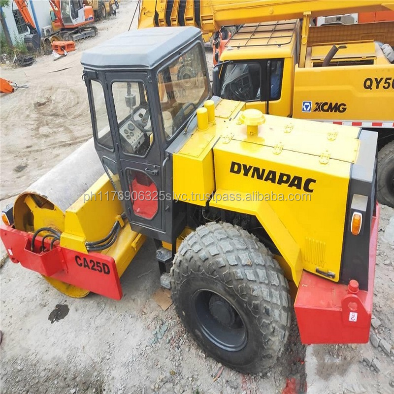Б/у дорожный каток dynapac CA25D по отличной цене, уплотнитель дорожного качения ca25d для продажи