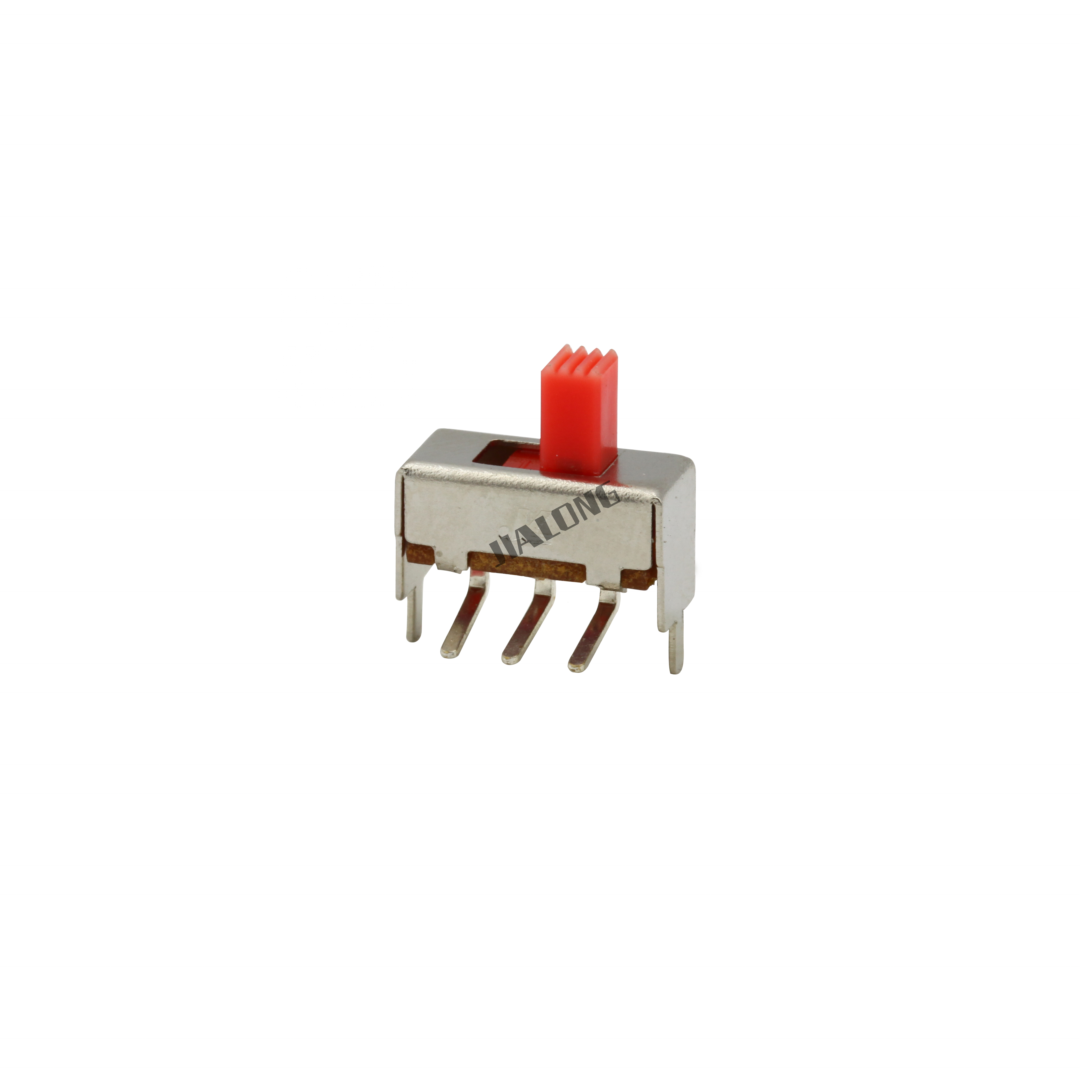 1p2t slide switch SS-12F47 black red