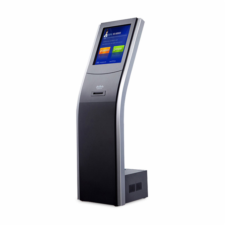 Factory Outlet 21.5 Inch Touch Screen Self Service Digital Interactive Kiosk Queuing Machine For Bank