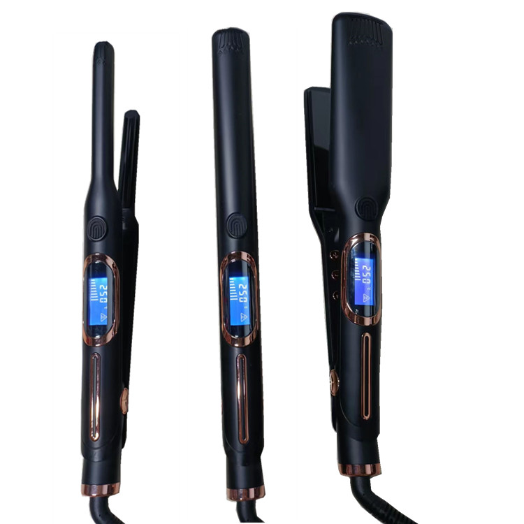 Professional 500F Hair Straightener Brazil Keratin black titanium hair irons Fast Heater MCH 500 degree Hair flat iron