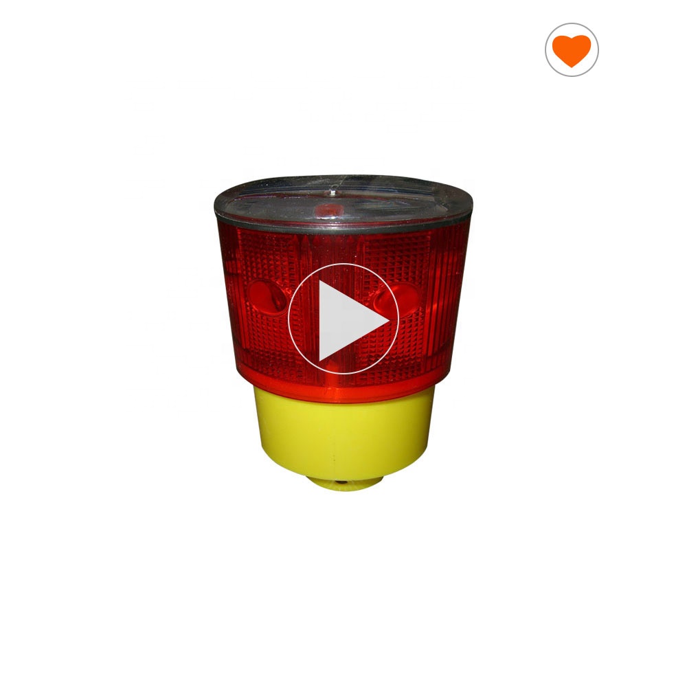 High-bright LED Solar Warning Light for Construction Tower Crane