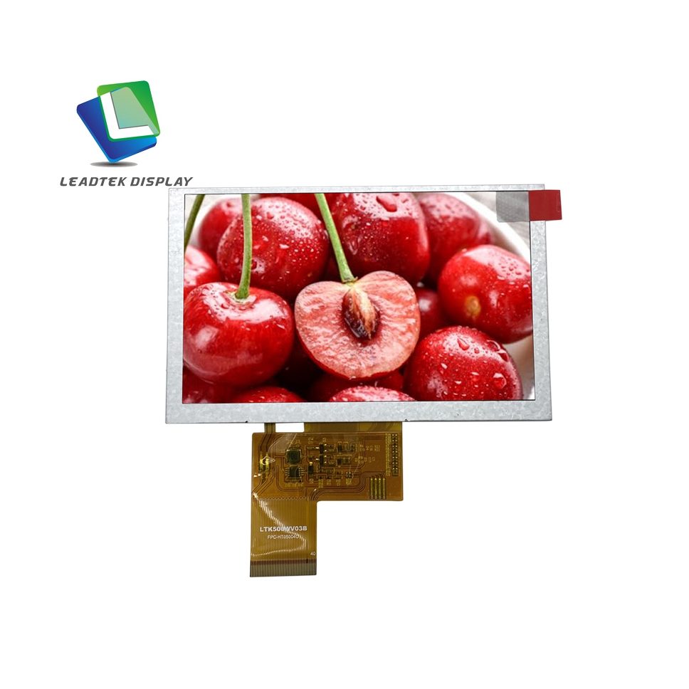 5" inch TFT 24 Bit RGB Interface Resolution 800 x 480 display screen panel LCD MODULE