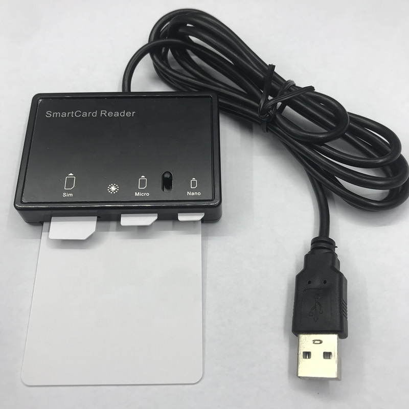 MCR3516 SIM Card Reader Writer Support All ISO7816 A, B, C Class Smart Card