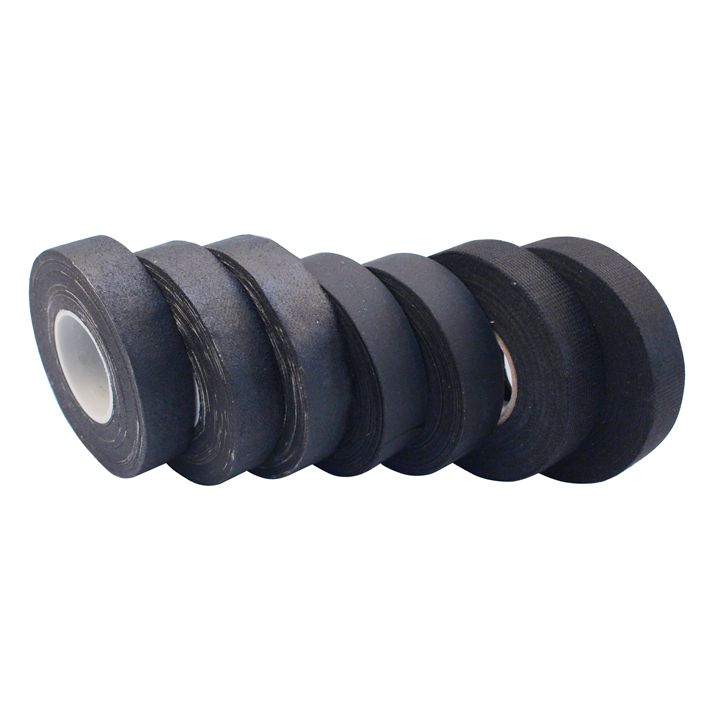 High adhesive PET cloth Polyester cloth cotton cloth insulation fiber tape for Automobile wire Harness wrap