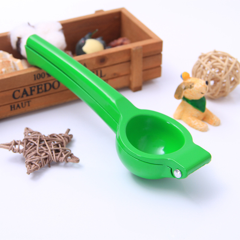 Kitchen gadgets aluminum alloy household multifunctional manual juicer squeeze lemon press garlic press