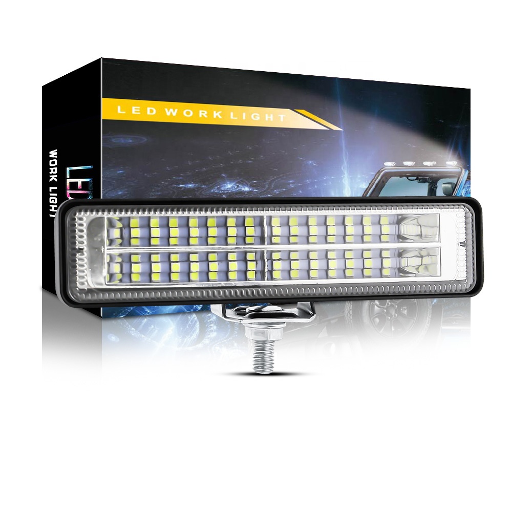 DXZ 6Inch 28Led Bar Flood Light Led Work Light White Driving Lamp Portable Modified Lamp Emergency Car Repairing Car SUV Truck