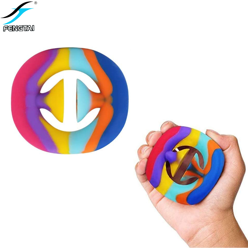 Toysmith Snapperz Радужная игрушка-антистресс, сжималка, захват, оснастка, сенсорный, для вечеринки, шумоподавляющее устройство для снятия стресса