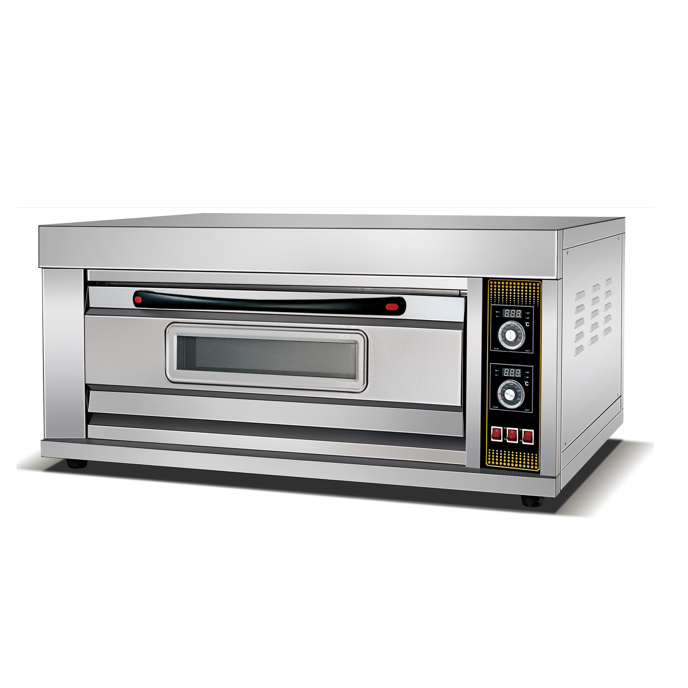 Heavy Duty Electric 1 Deck Oven Baking Shop Machines Bread Baking Oven For Sale