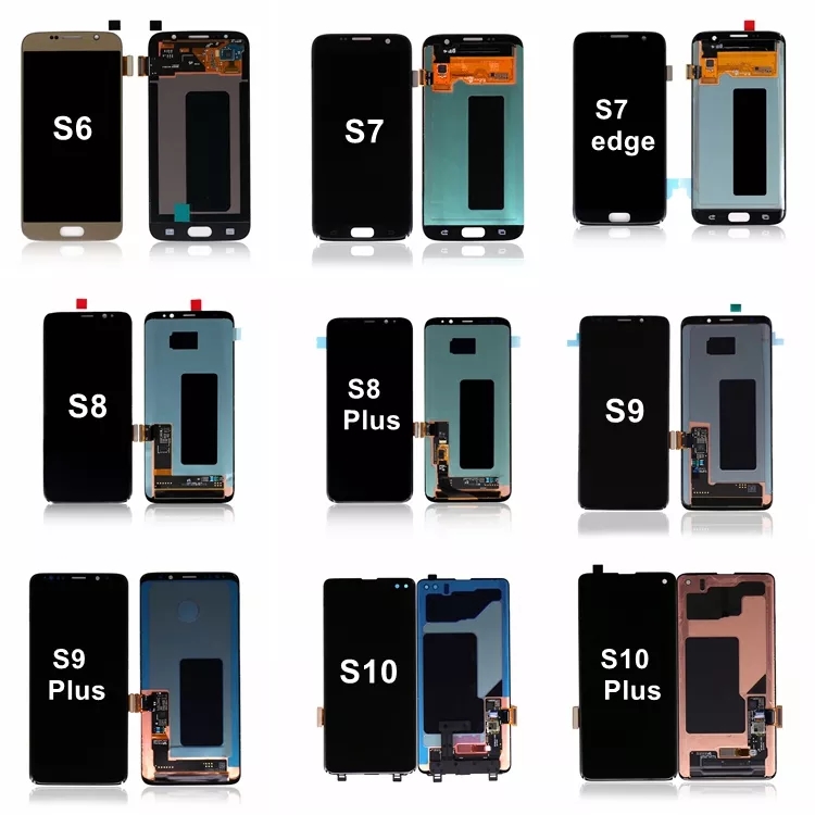Оригинальные ЖК-дисплеи для телефонов S5, S6, S7 edge, S8, S9, S10 plus, ЖК-дисплей для мобильных телефонов, сменные штаны, ЖК-экран dssemy для samsung galaxy