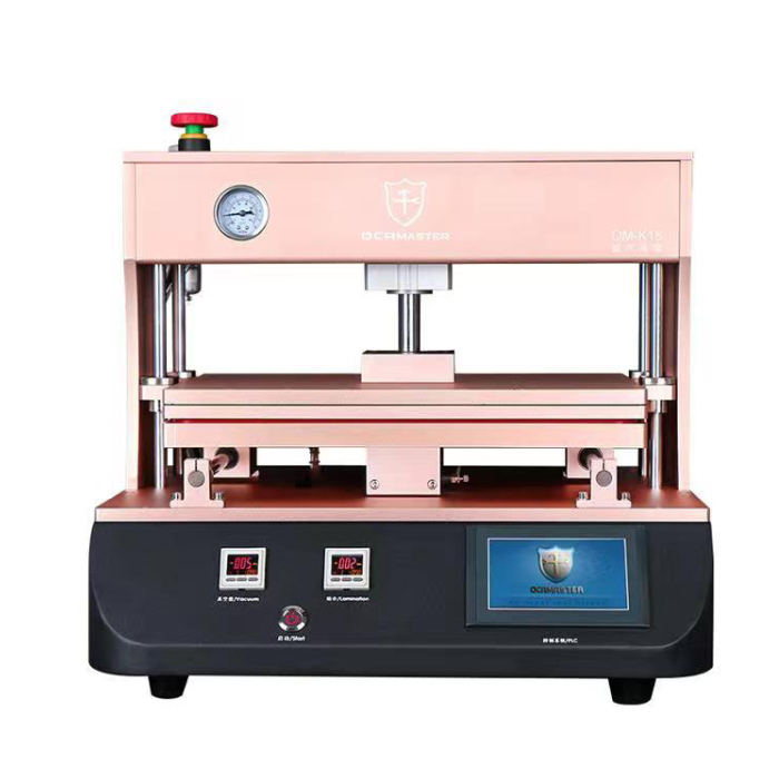 High quality Oca Laminating Machine OCAMASTER OM-K15 Lcd repair machine Laminating machine for HUAWEI Samsung Apple Iphone ipad