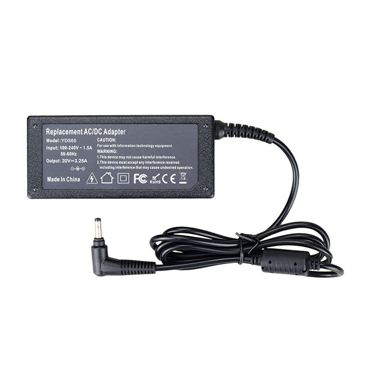 Customized ac dc power adapter 20v 3.25a laptop power charger 65w notebook power supply for IBM/Lenovo