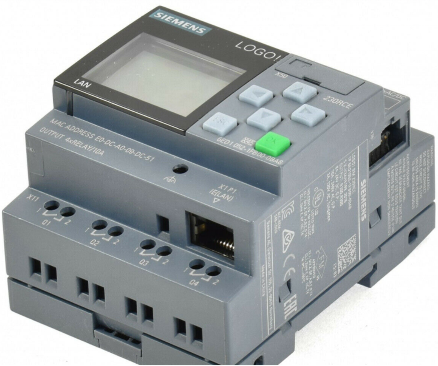 Логотип Siemens! 12/24RCE, логические модули, 6ED1052-1MD08-0BA0