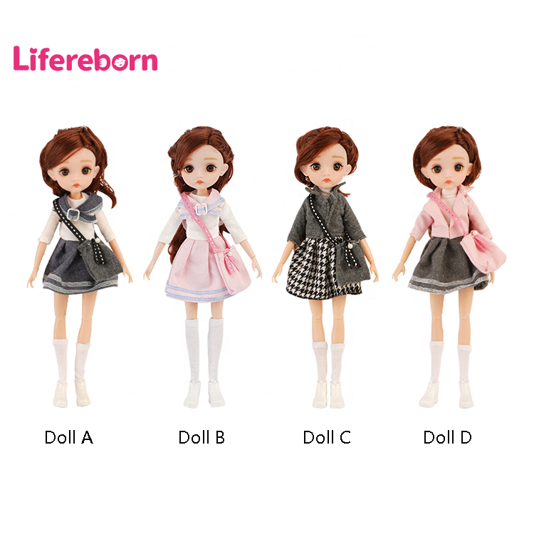 Lifereborn, 12 дюймов, 30 см, подвижные шарнирные виниловые куклы, игрушки, милая кукла принцессы, модный подарок, Декор, фарфоровая кукла