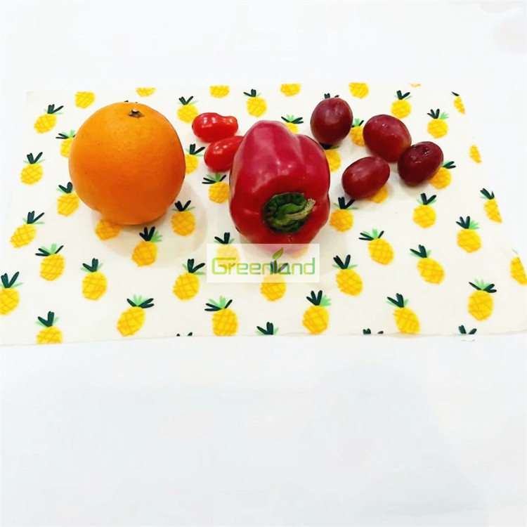 Customzie food keep fresh best organic reuable подарочная упаковка из пчелиного воска
