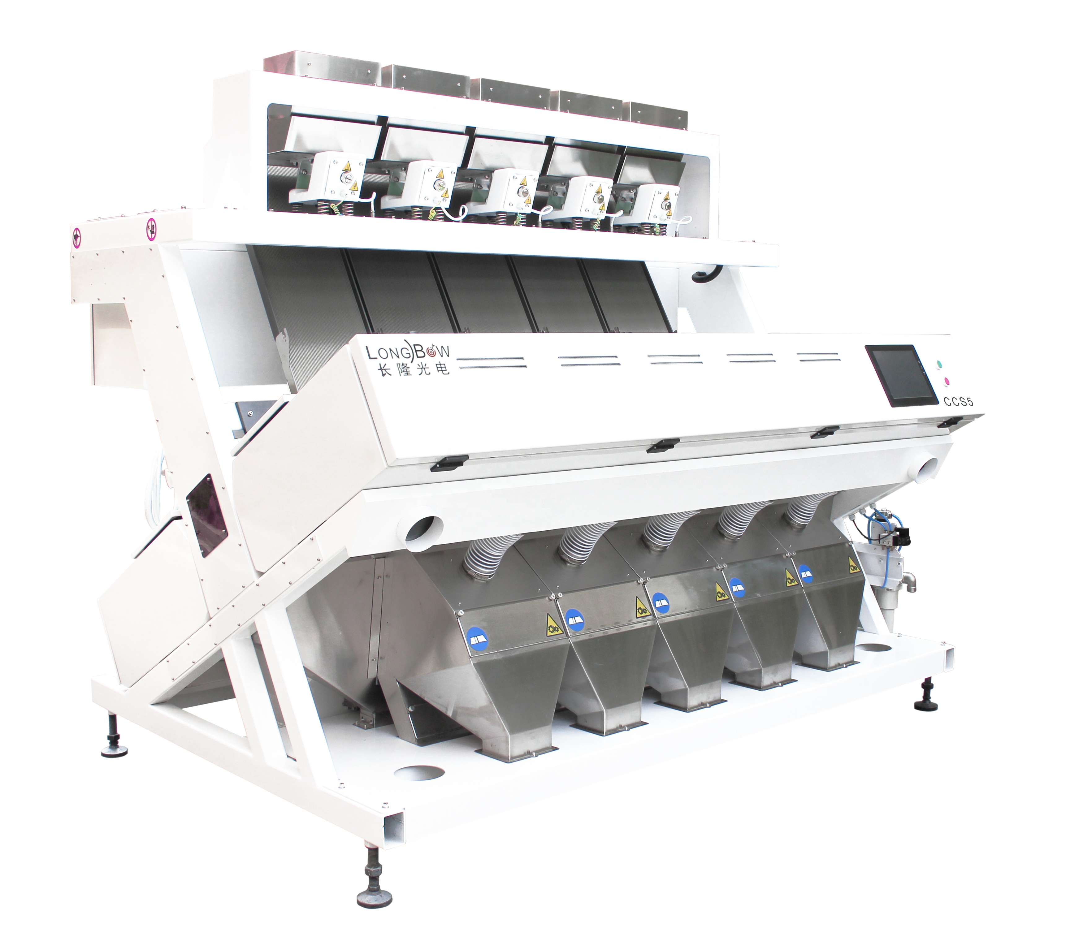 Factory price rgb color sorter with factory price from china 320 channels for plastic flakes and high vision sorter
