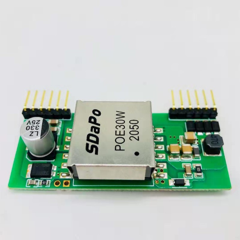 Высокоэффективный модуль PoE, 12 В, 2 А, IEEE802.3af/at, 26*62 мм, 1500 В, изоляция высокого напряжения SDAPO DP2662