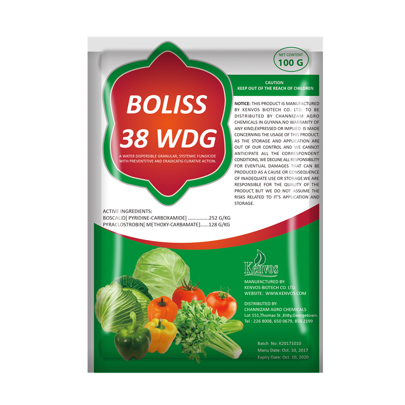 Смешанные фунгицид Boscalid 252 г/кг + Pyraclostrobin128g/кг 38% ВДГ