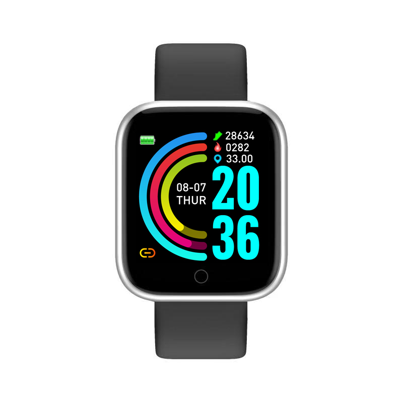 2021 Smart Watch Men i5 Heart Rate Blood Pressure Smartwatch full touch Sport watch Fitness Bracelet Wristband for men women