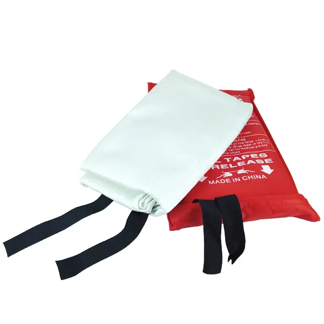 CE Certified Emergency Fire Blanket 1m x 1m for Home
