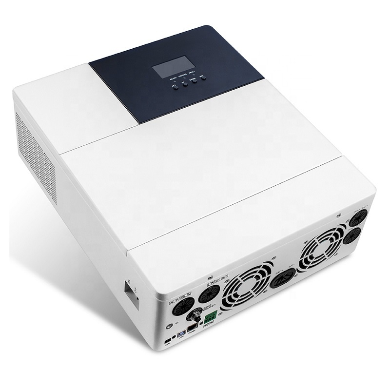 Хорошая цена ВКЛ-ВЫКЛ сетке AC 110V 220V DC 48V 3500W инвертирующий усилитель мощности со слежением за максимальной точкой Мощности гибридный солнечный инвертор 3.5KW