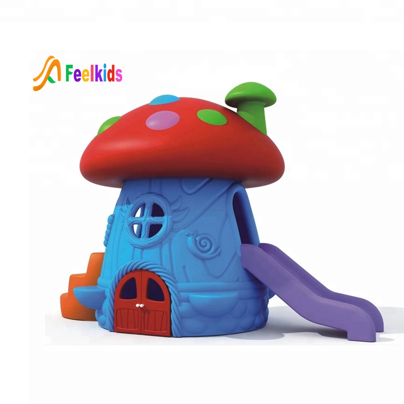 Для дома и улицы игровой домик с горкой игрушка детская мебель