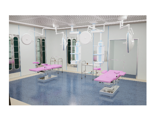 Ginee Medical CE certification Medical Operating Theater Equipment Surgical Modular Operation Theatre For Hospital
