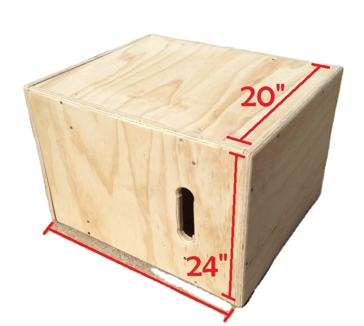 Rizhao завод 3 в 1 деревянная биометрическая коробка 20x24x30 plyo коробка тренажерный зал домашнее оборудование