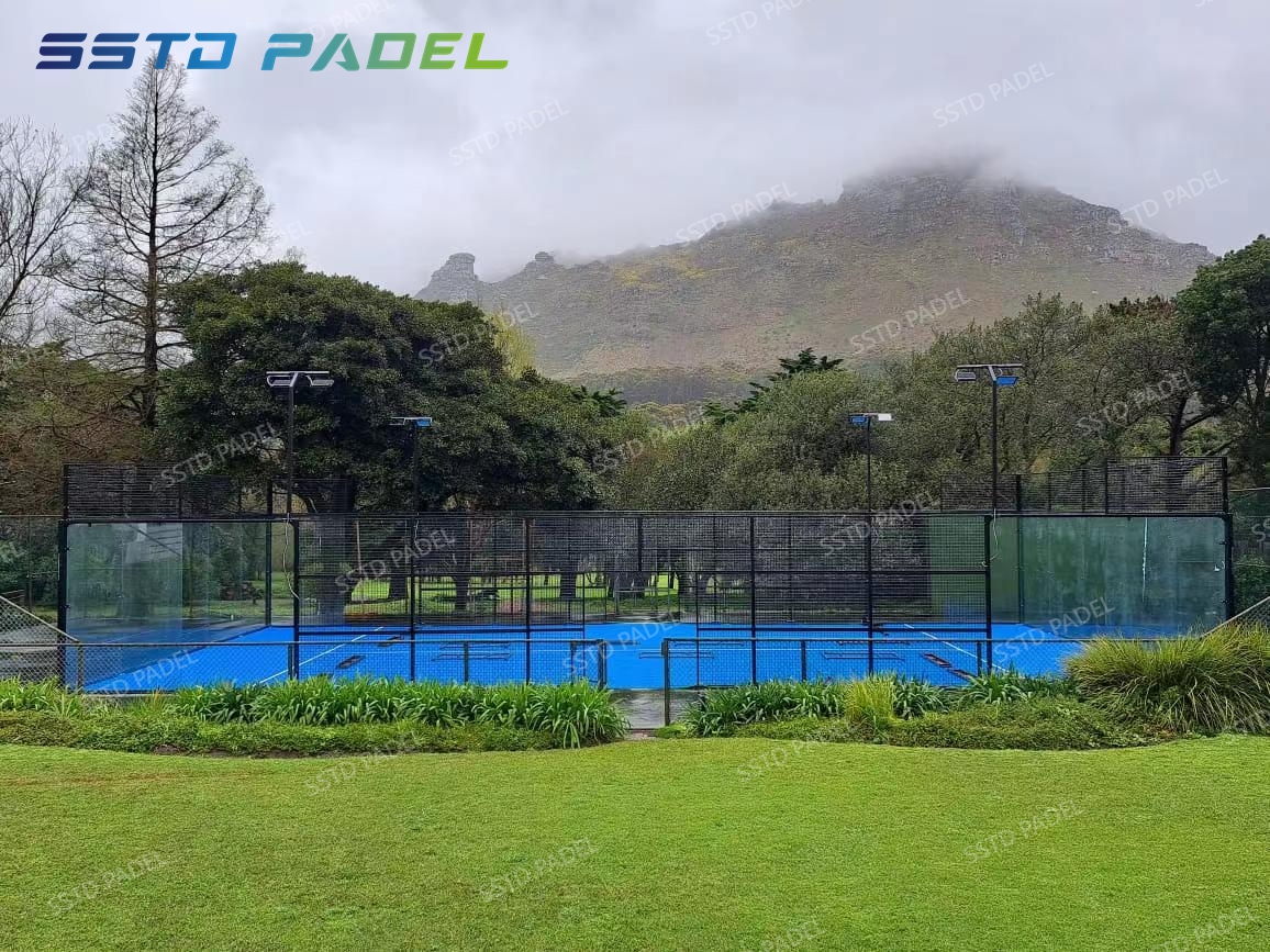 SSTD Fashionable Indoor China Panoramic Padel Court Cage Classic Padel Tennis Court Advanced Equipment for Private