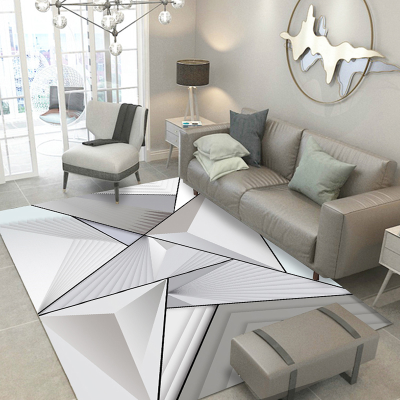 Light Luxury Printed Carpet Living Room Tea Table Room Bedside Exquisite Workmanship Carpet