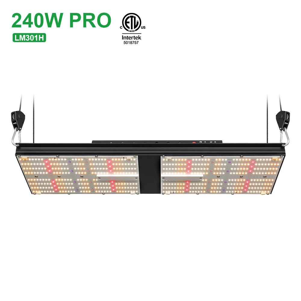 Квантовая Светодиодная лампа для роста растений Samsung lm 240 H mix uv IR, 301 Вт, 4 переключателя