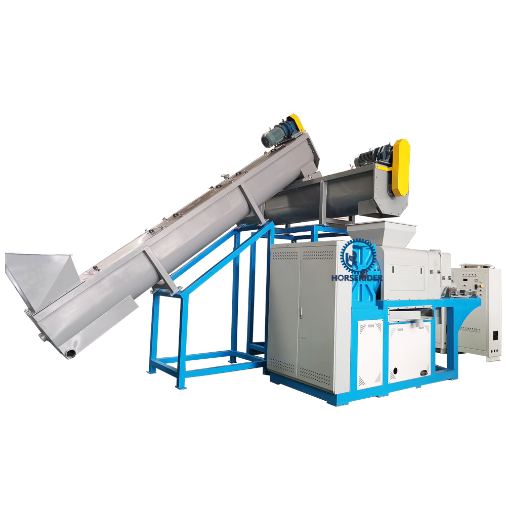 LDPE/LLDPE фильм соковыжималки гранулятор машины/отходов пластиковые рециркуляции обезвоживания и сушки завод