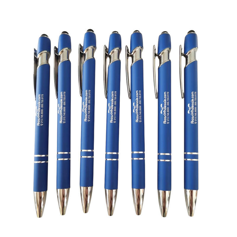 Personalized Advertising Custom Logo Cheap Metal Aluminum ballpoint Pen for Promotional gift