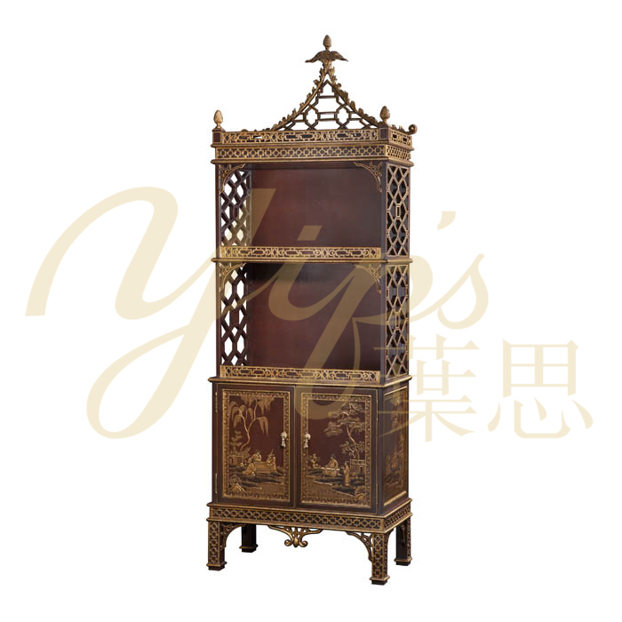 Yips LD-1906-1816 с рисунками в китайском стиле (шинуазри) серии ручная роспись с рисунками в китайском стиле (шинуазри) узор гостиной Классическая дисплей боковой шкаф
