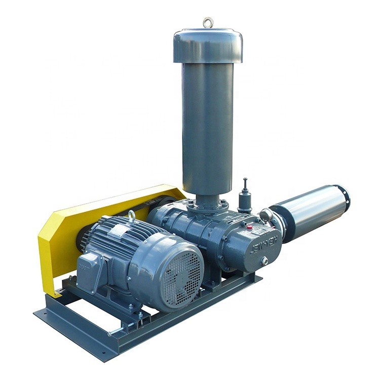 2hp sewage treatment 3 Lobe shrimp tank aquaculture air roots blower for aeration