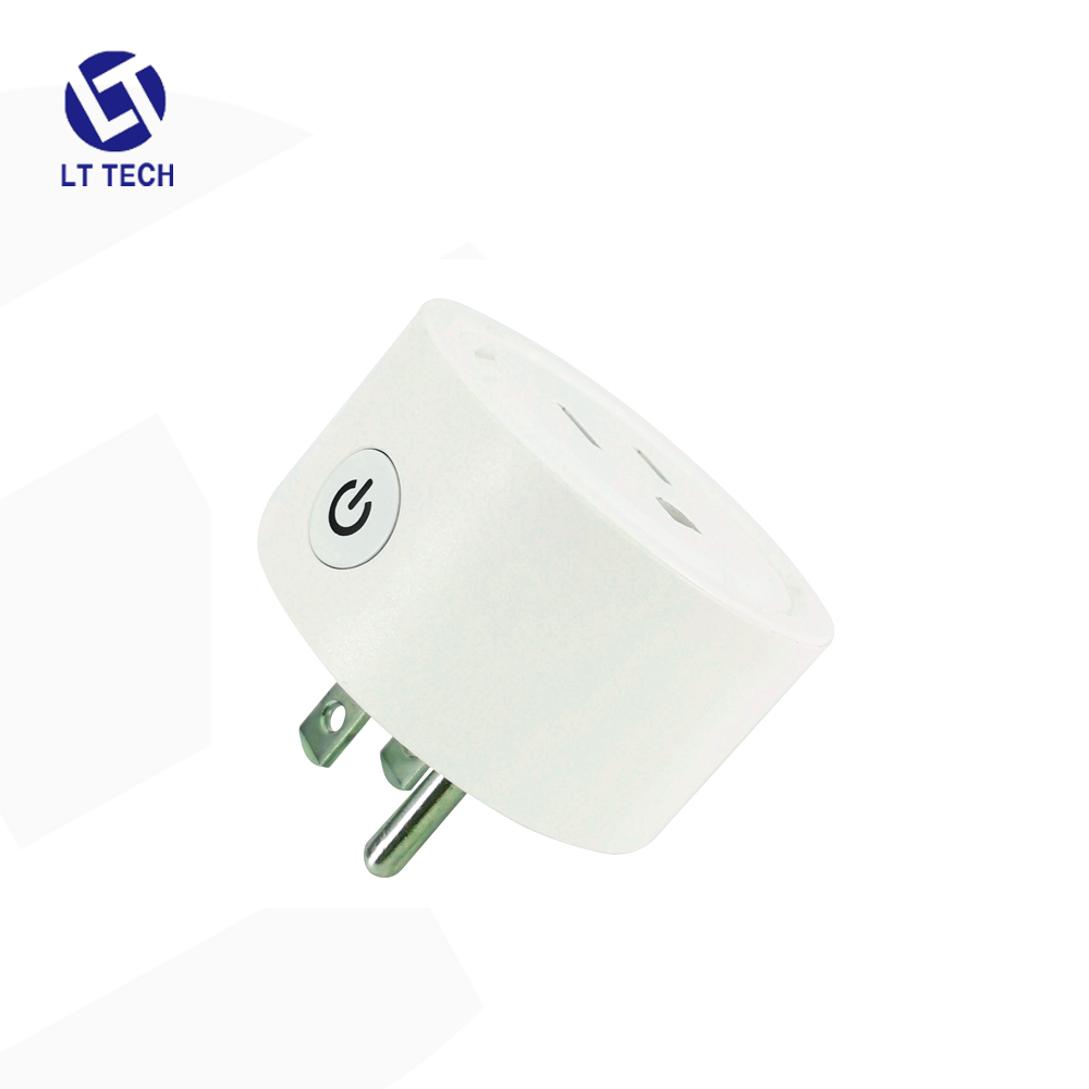LT409 2020 горячая Распродажа Smart WIFI Беспроводная розетка с дистанционным управлением 110-240VAC настенный таймер ETL Список для наружных систем освещения